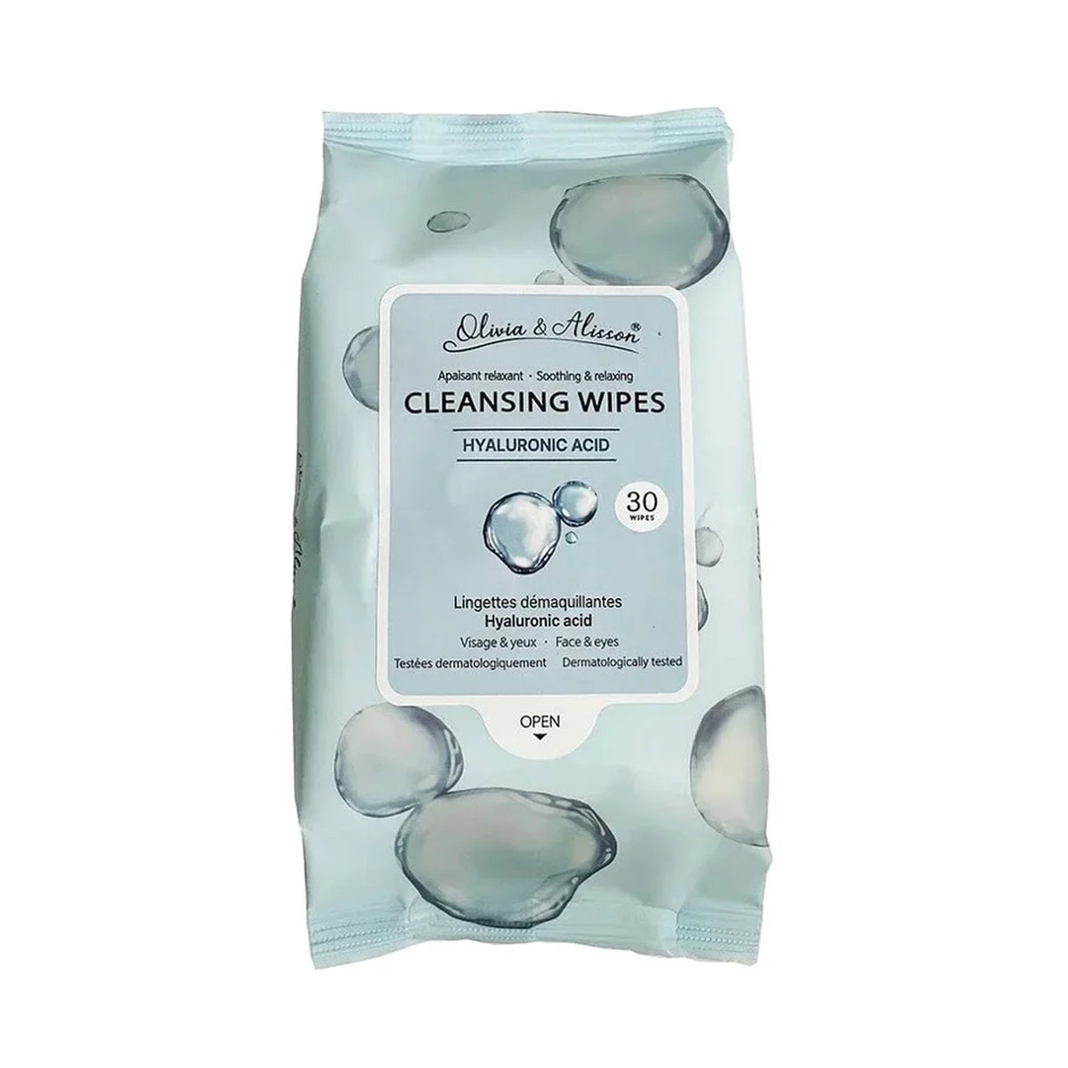 S.HE - Olivia & Alisson Hyaluronic Acid Facial Cleansing Wipes