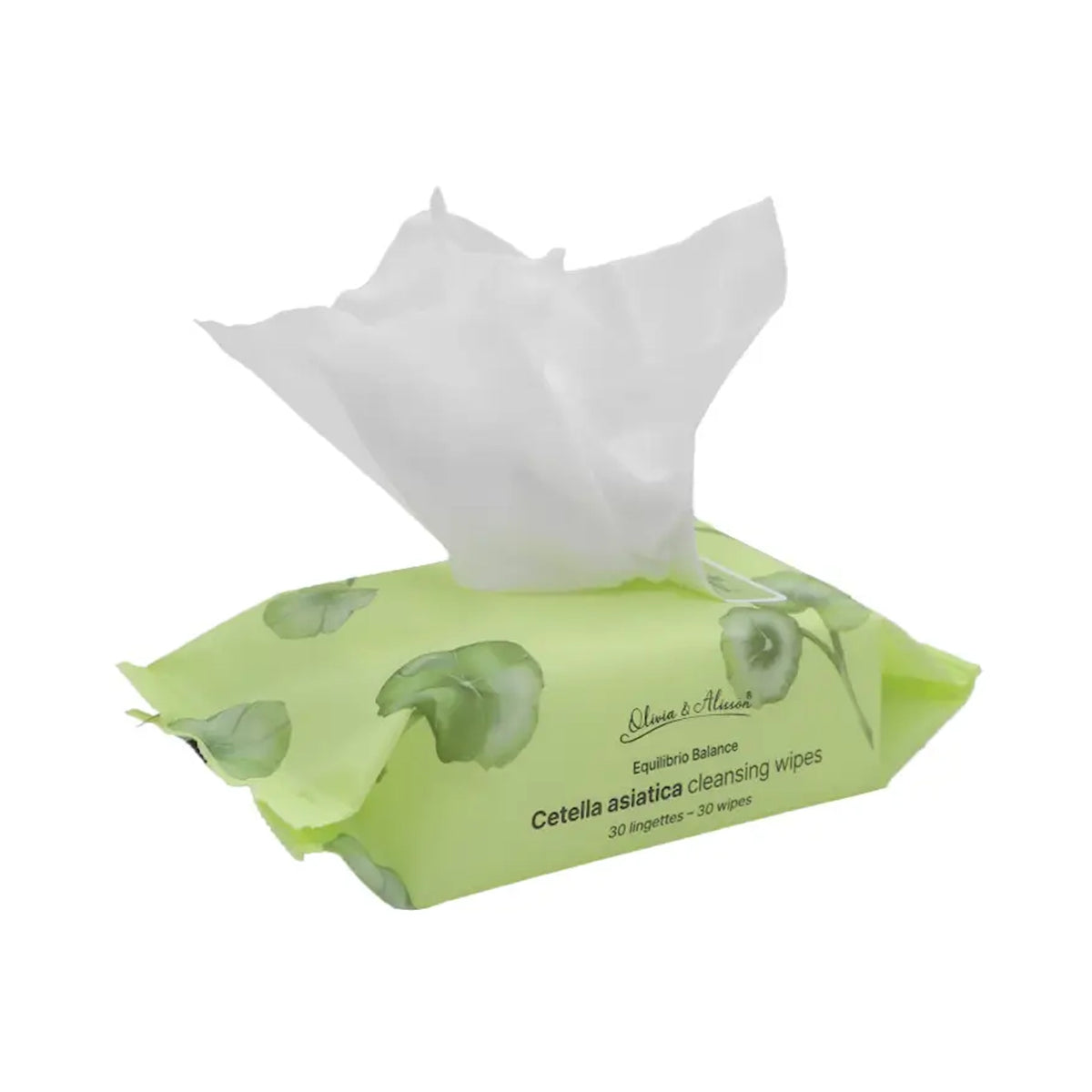 S.HE - Olivia & Alison Soothing Centella Asiatica Facial Cleansing Wipes (30 Wipes)
