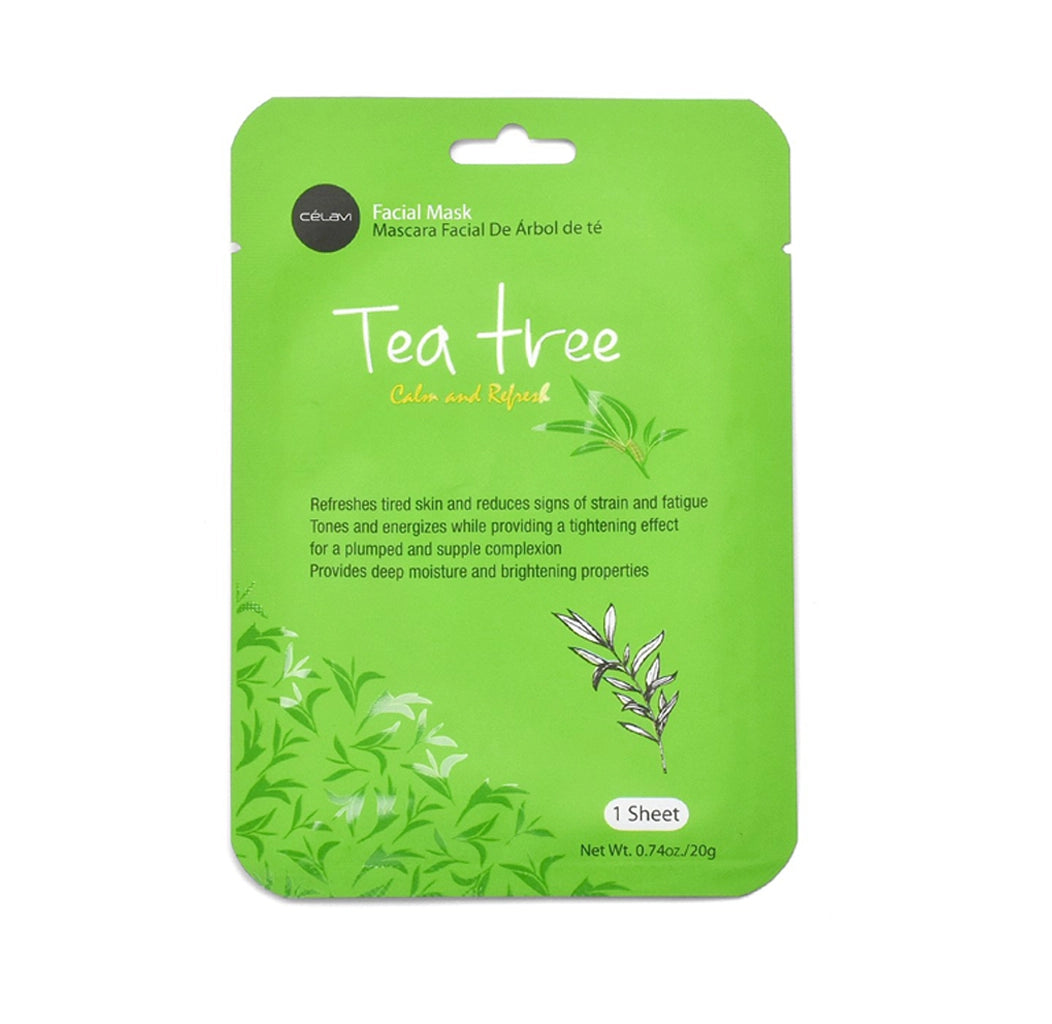 Celavi - Tea Tree Facial Sheet Mask (24pcs)