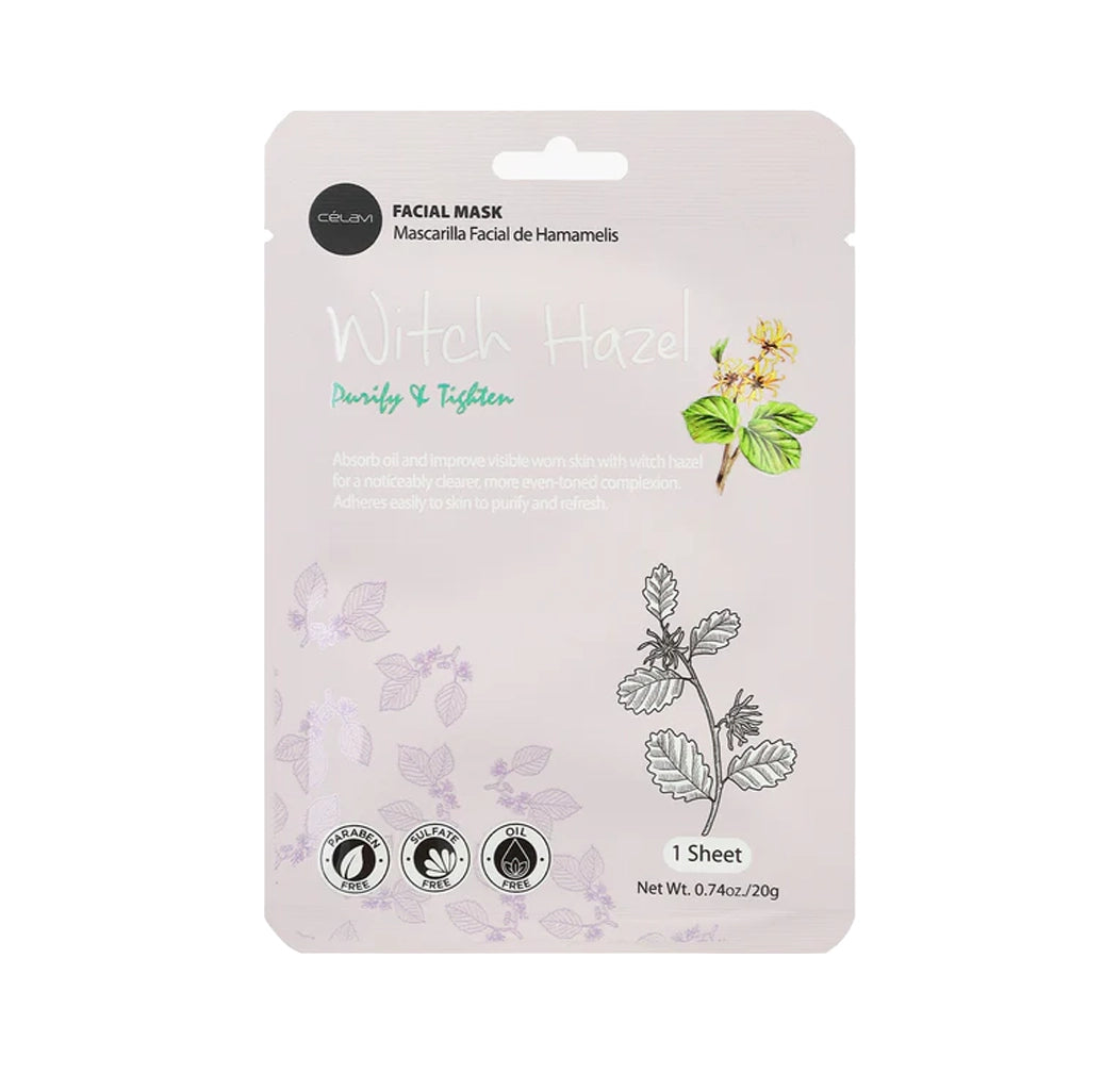 Célavi - Witch Hazel Purifying & Tightening Sheet Mask