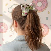 Cute Avocado Print Hair Bow Clip - 15CM