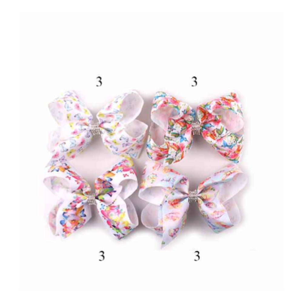 Sparkle & Flutter Jumbo Butterfly Bow Clip