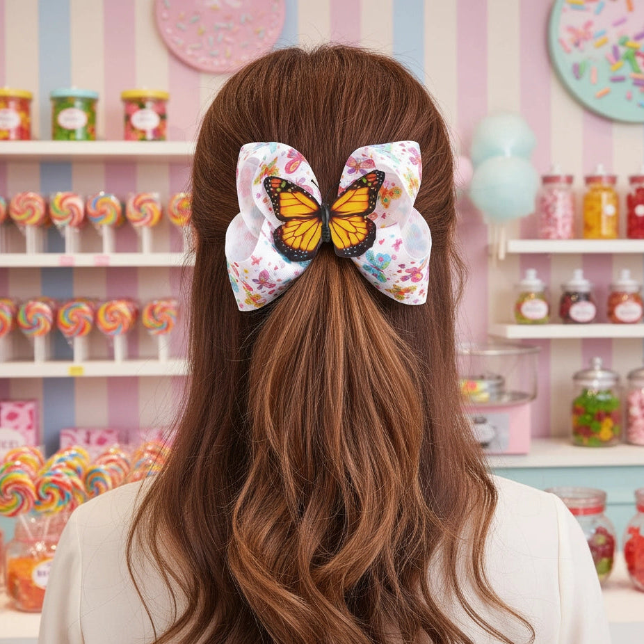 Monarch Magic Oversized Hair Bow Clip (15cm)