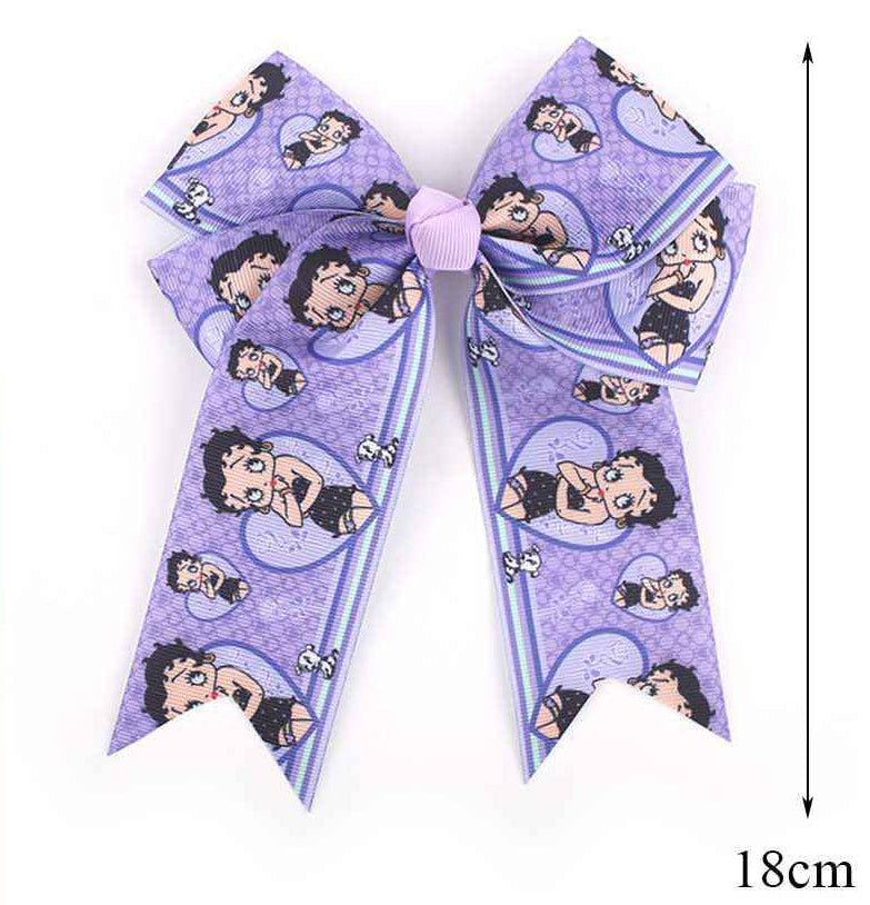 Vintage Vixen Pin-Up Style Hair Bow Clip (18cm)