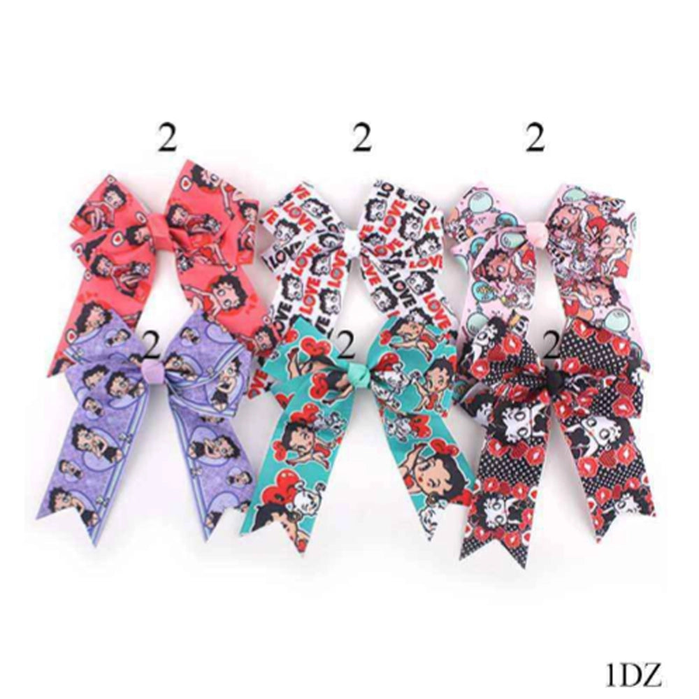 Vintage Vixen Pin-Up Style Hair Bow Clip (18cm)