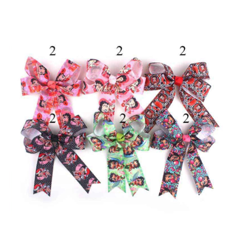Enchanted Fairy Garden Hair Bow Clip (15cm)
