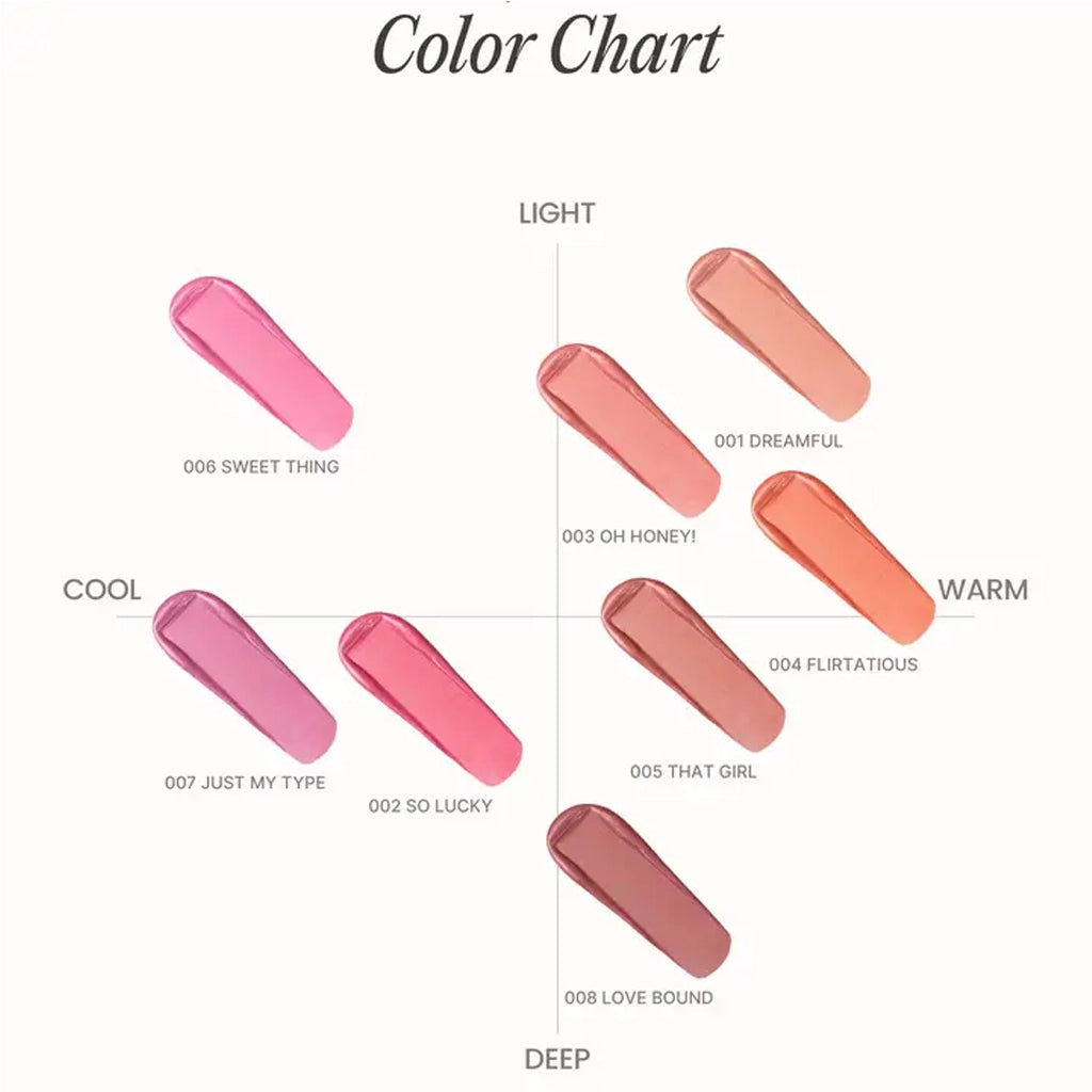 Moira - Love Steady Shimmer Blush Display (24pcs)