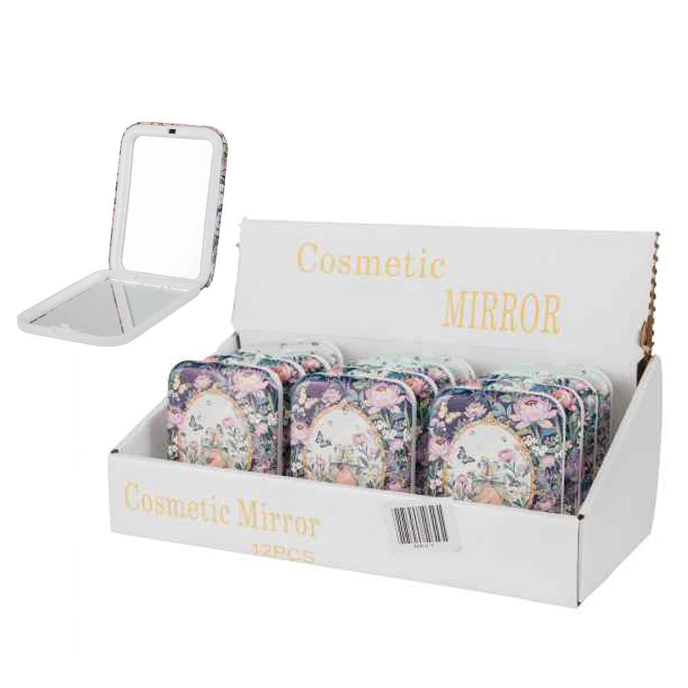 Vintage Floral Compact Mirror Set (MR07)