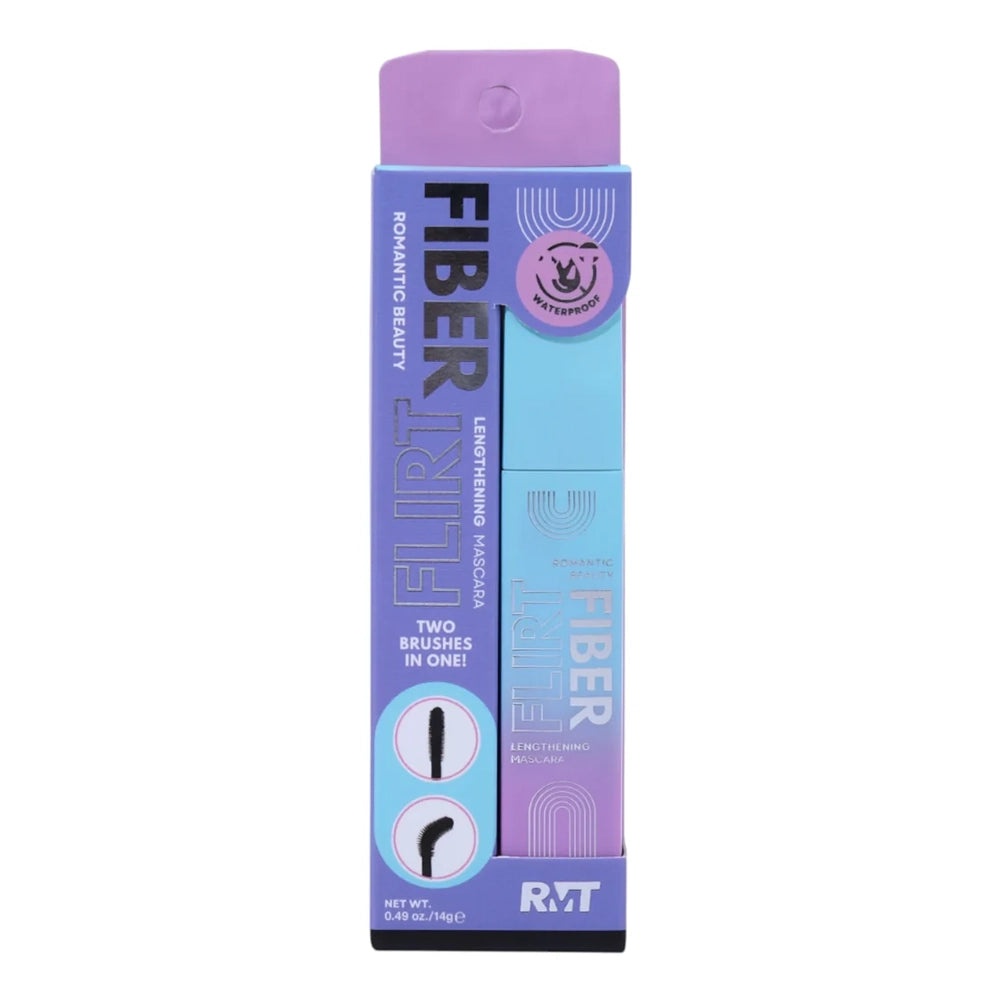 Romantic Beauty - Fiber Flirt Lengthening Mascara | Waterproof & Adjustable Wand (24pc Display)