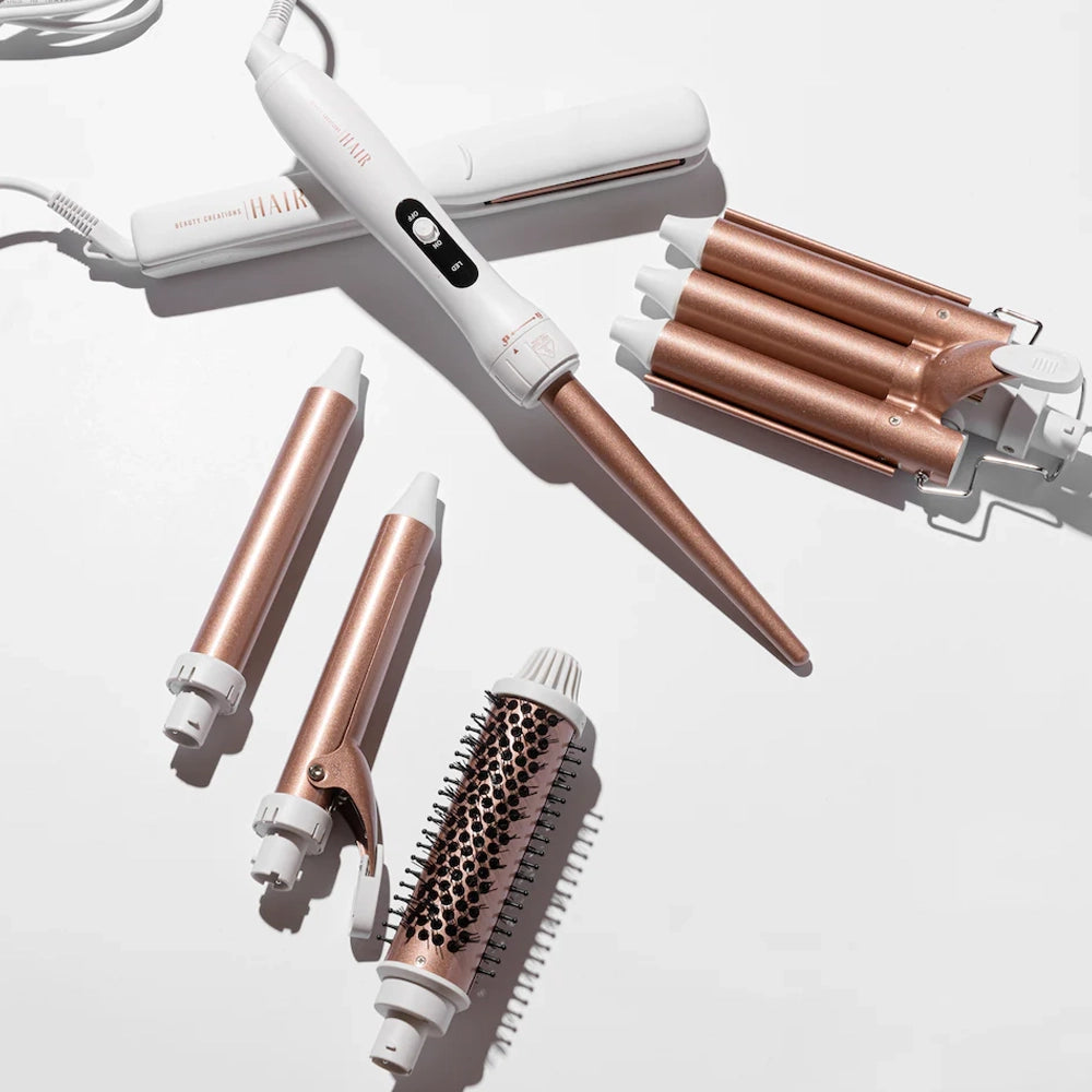 Beauty Creation - 5 In 1 Hair Multitasker Rose Gold / White