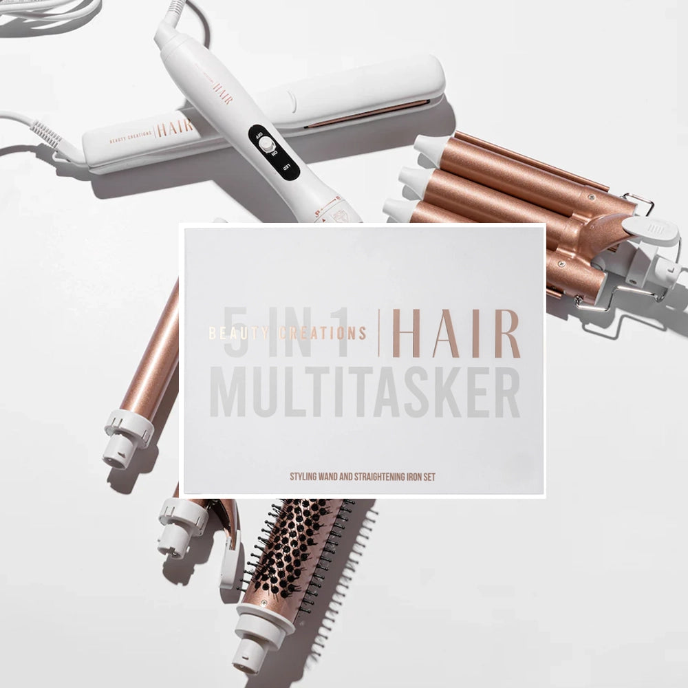 Beauty Creation - 5 In 1 Hair Multitasker Rose Gold / White