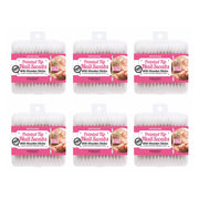 Magic - Pointed Tip Nail Swabs - 100 Count Precision Cotton Buds with Wooden Sticks