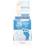 Magic Collection "Good Choice" Moisturizing Foot Mask – Lavender Infused Hydrating Socks for Dry, Rough Feet