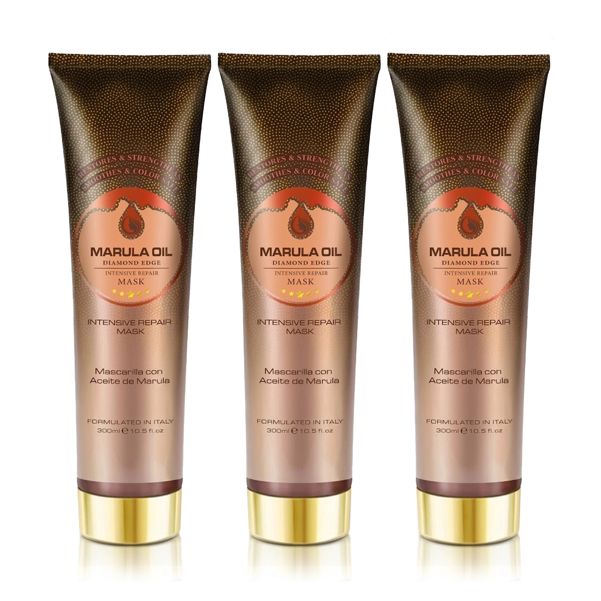 Kevin & Coco - Marula Oil Diamond Edge Intensive Repair Hair Mask (300ml / 10.1 fl. oz.)