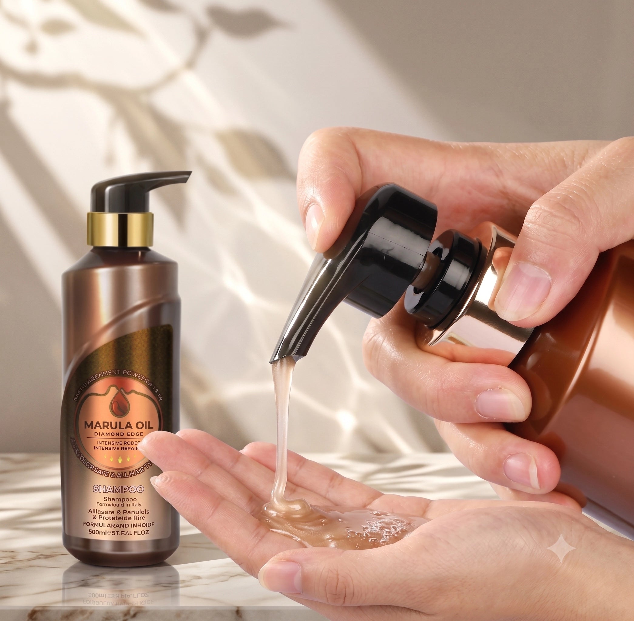 Kevin and Coco - Marula Oil Diamond Edge Intensive Repair Shampoo