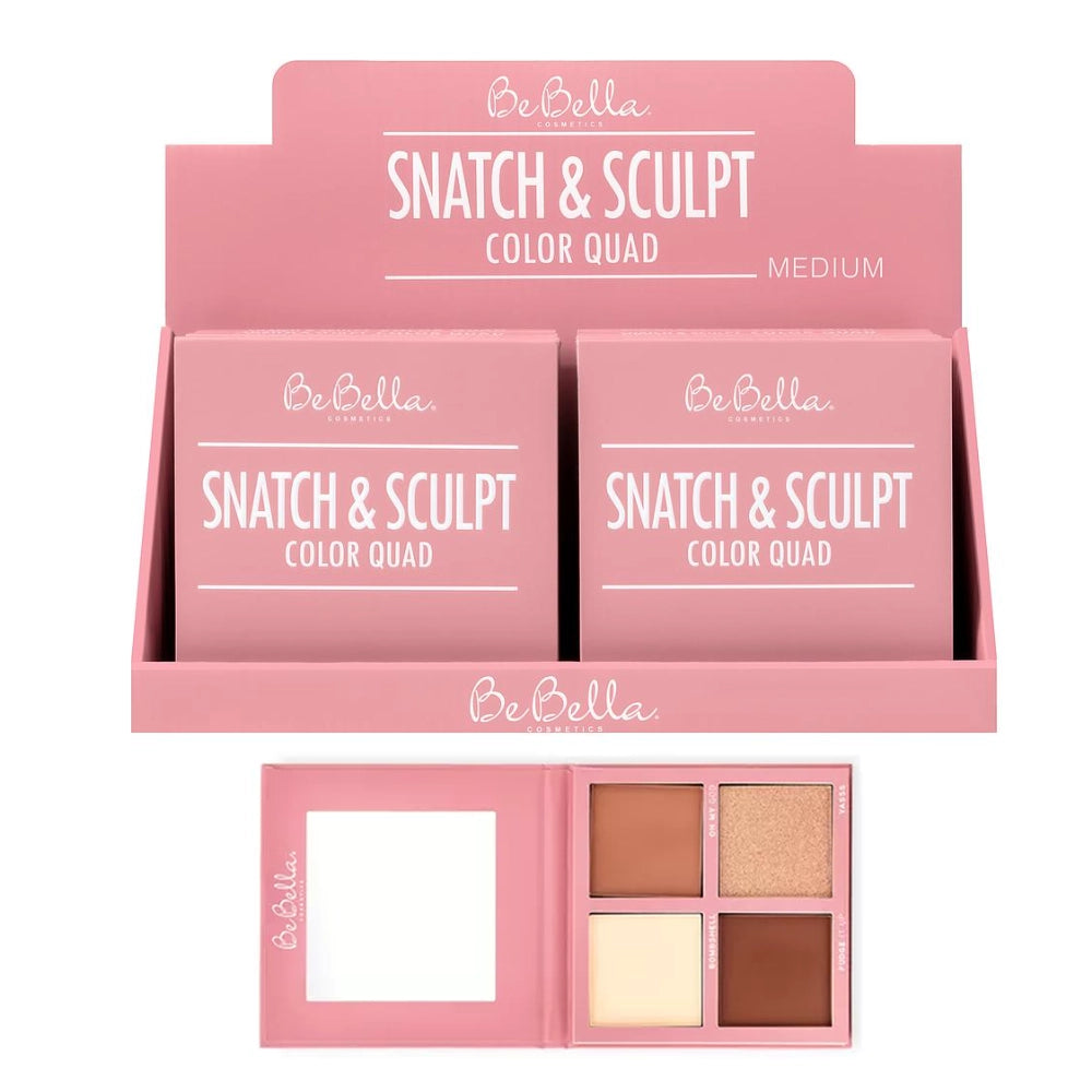 Bebella - Snatch & Sculp Contour Quad Palette - Medium