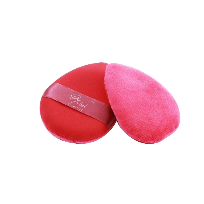 Prolux - Ultra Soft Velvet Touch Powder Puffs - HOT PINK