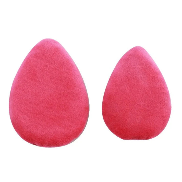 Prolux - Ultra Soft Velvet Touch Powder Puffs - HOT PINK