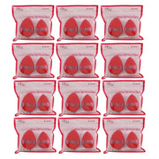 Prolux - Ultra Soft Velvet Touch Powder Puffs - HOT PINK