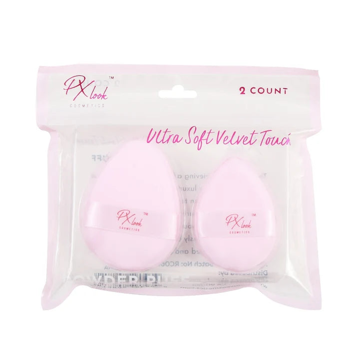 Prolux - Ultra Soft Velvet Touch Powder Puffs - PINK