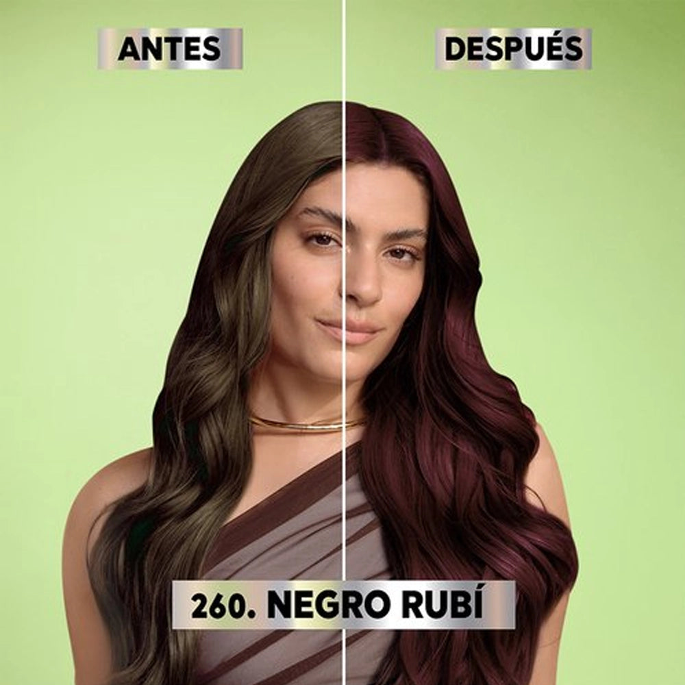 Garnier - Nutrisse Colorissimos Tinte 260 Negro Rubi (Black Cherry)
