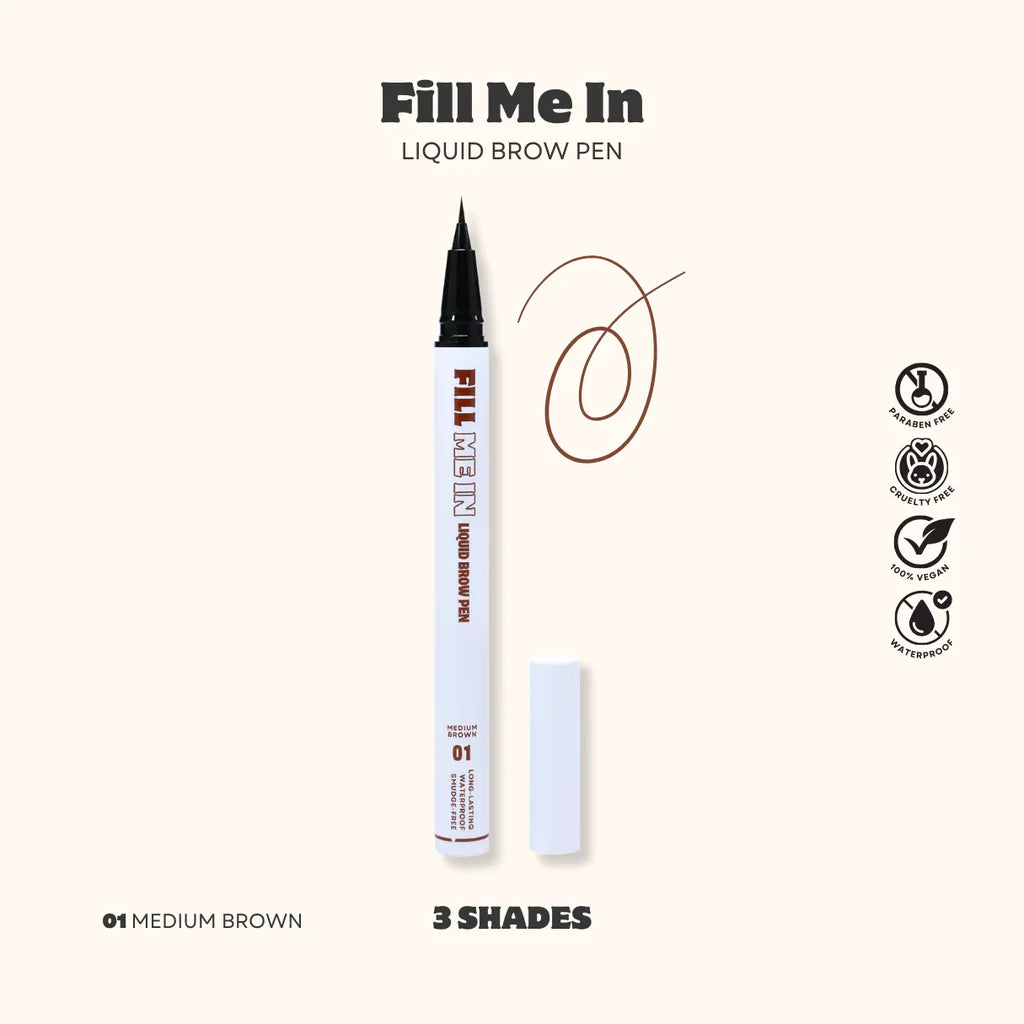 Romantic Beauty - Fill Me In Liquid Brow Pen