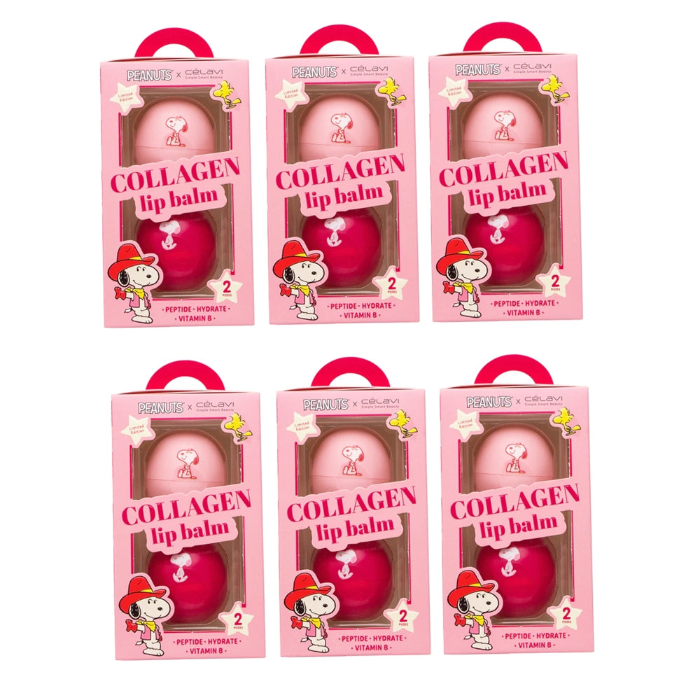 Celavi - Peanuts 2pc Lip Balm