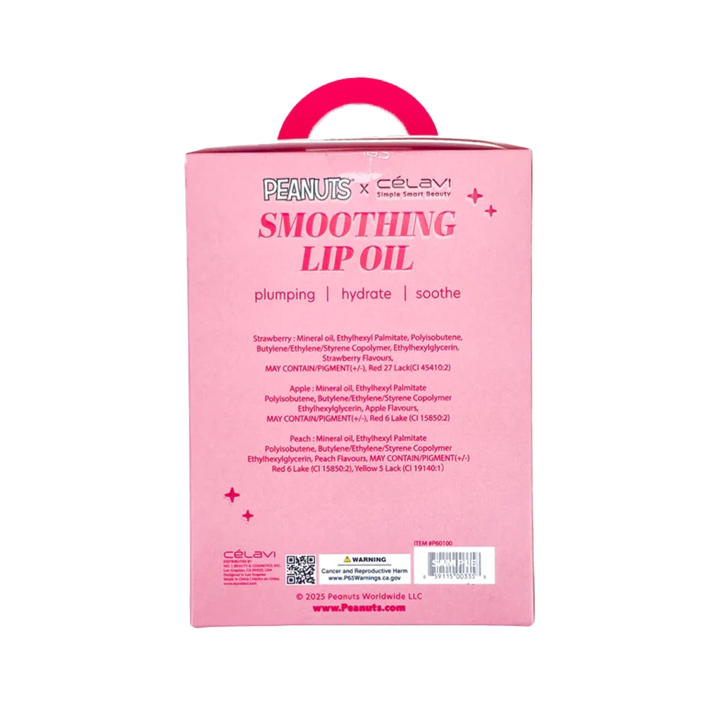 Celavi - Peanuts Smoothing Lip Oil