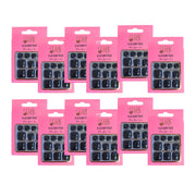 Feral Edge - A La Cart Pedi Black Pedicure Toe Nail Tip 24CT