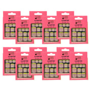 Feral Edge - A La Cart Pedi French Neon Green Toe Nail Tip 24CT