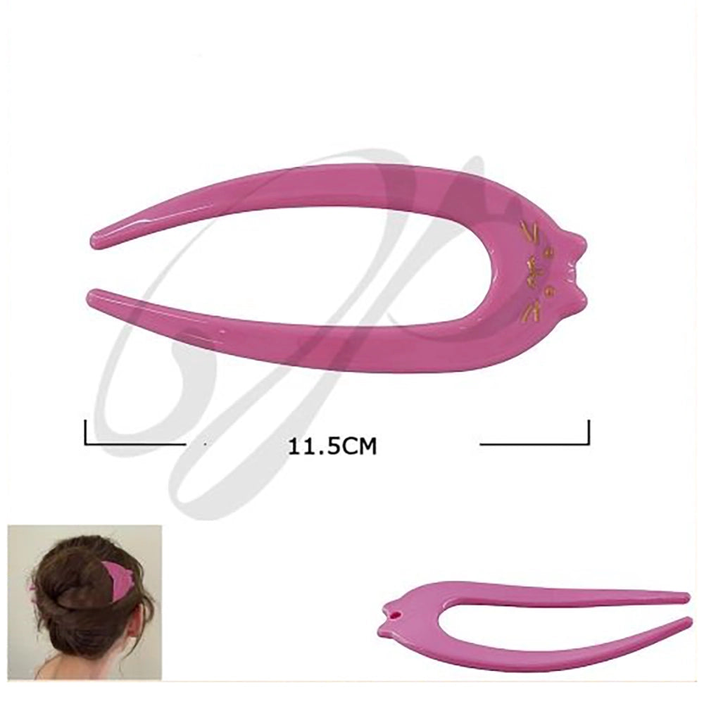 Cat-Ear French Hair Fork – Chic & Simple U-Shaped Hair Pin (PGS-2037M)