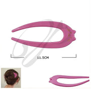 Cat-Ear French Hair Fork – Chic & Simple U-Shaped Hair Pin (PGS-2037M)