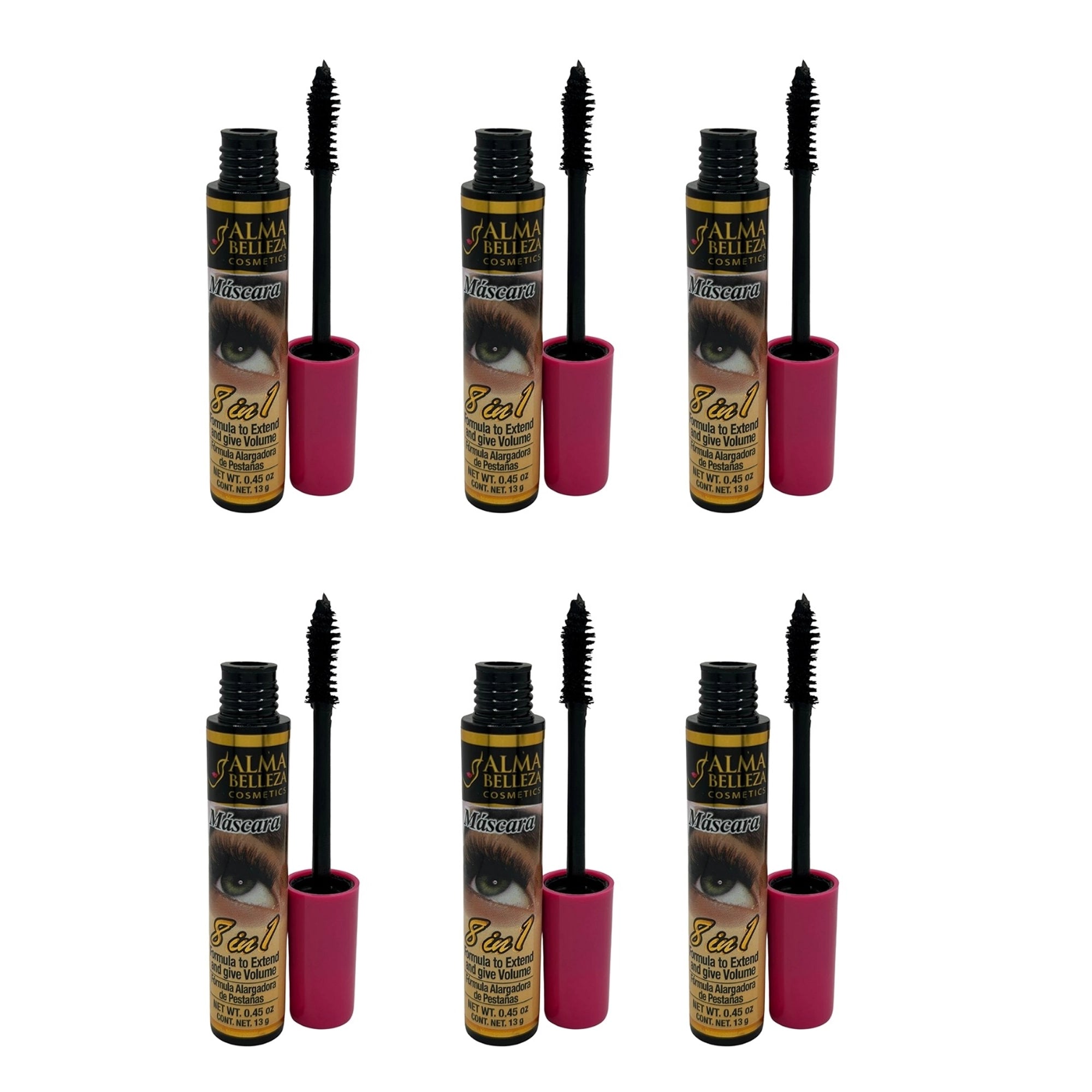 Alma Belleza - Mascara - 8 In 1 Extend and Volume