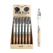 Amuse - Doll Eyes Eye Brightening Duo Eyeliner Pencil – White & Champagne (Built-in Sharpener)