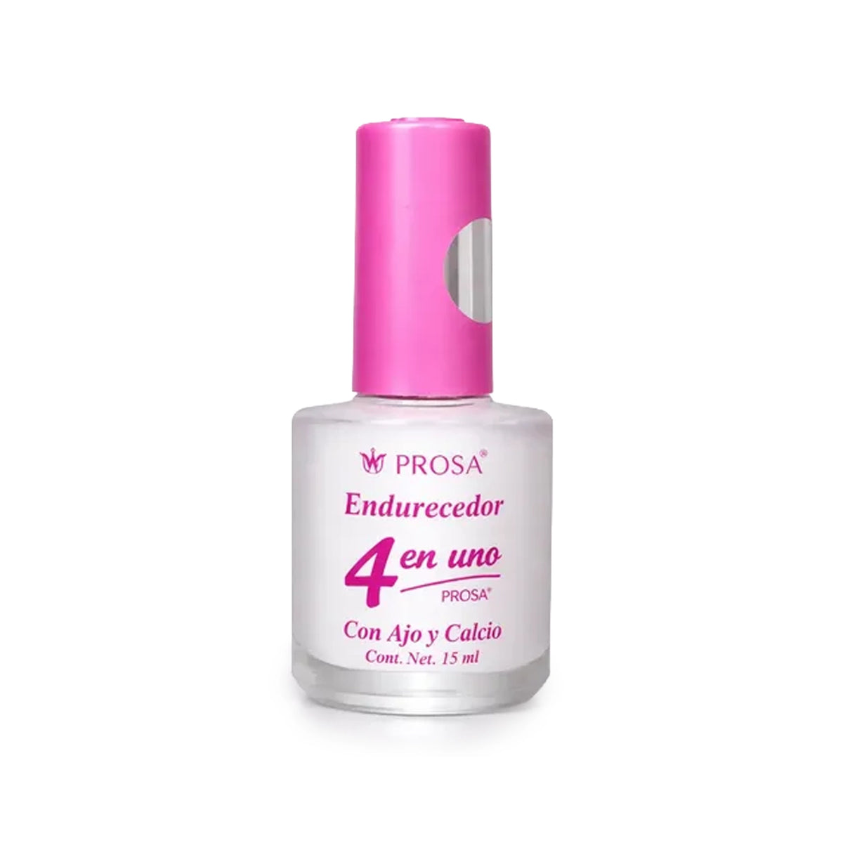 Prosa - 4-in-1 Garlic & Calcium Nail Hardener Base Coat Treatment (15ml)