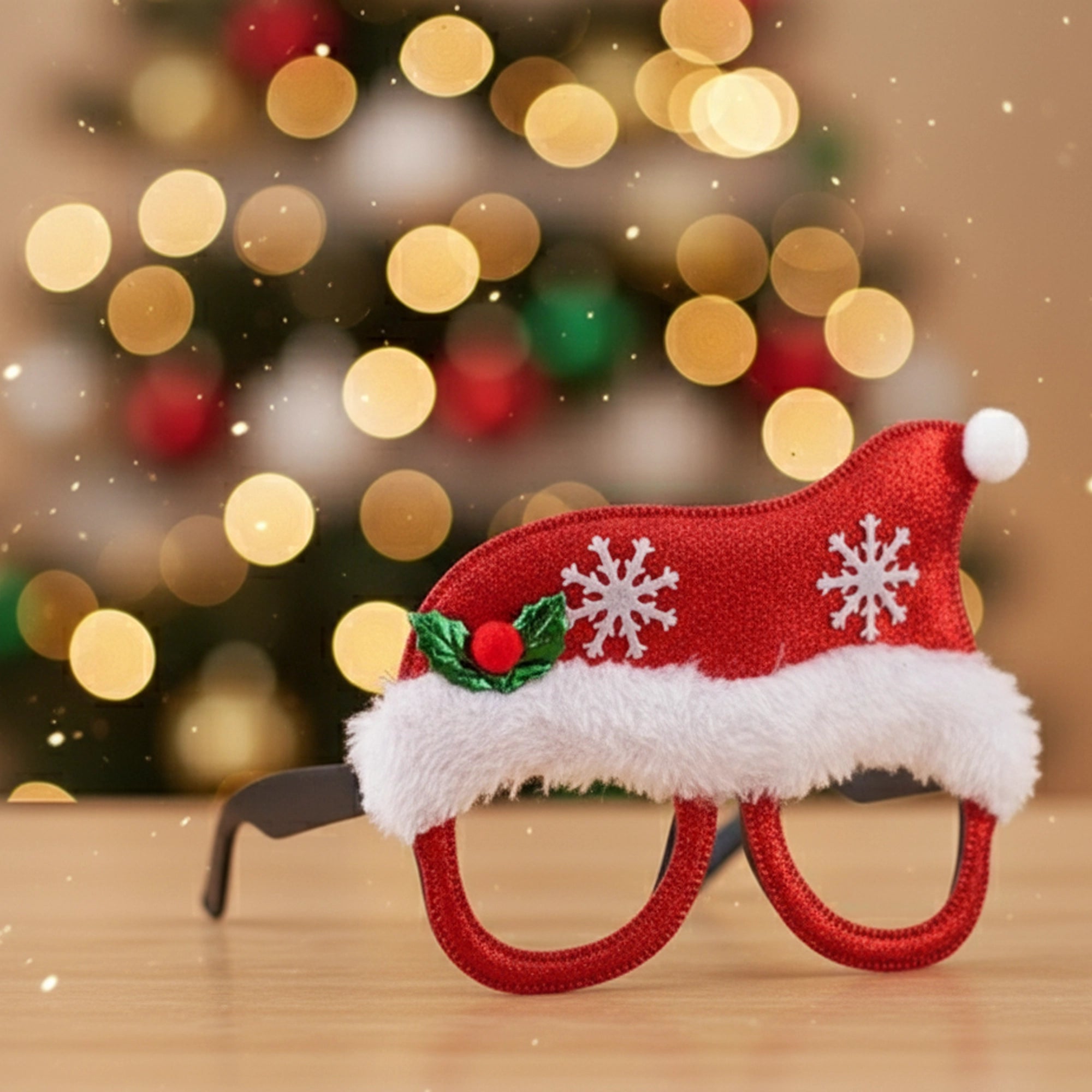 Holiday Novelty Christmas Party Glasses