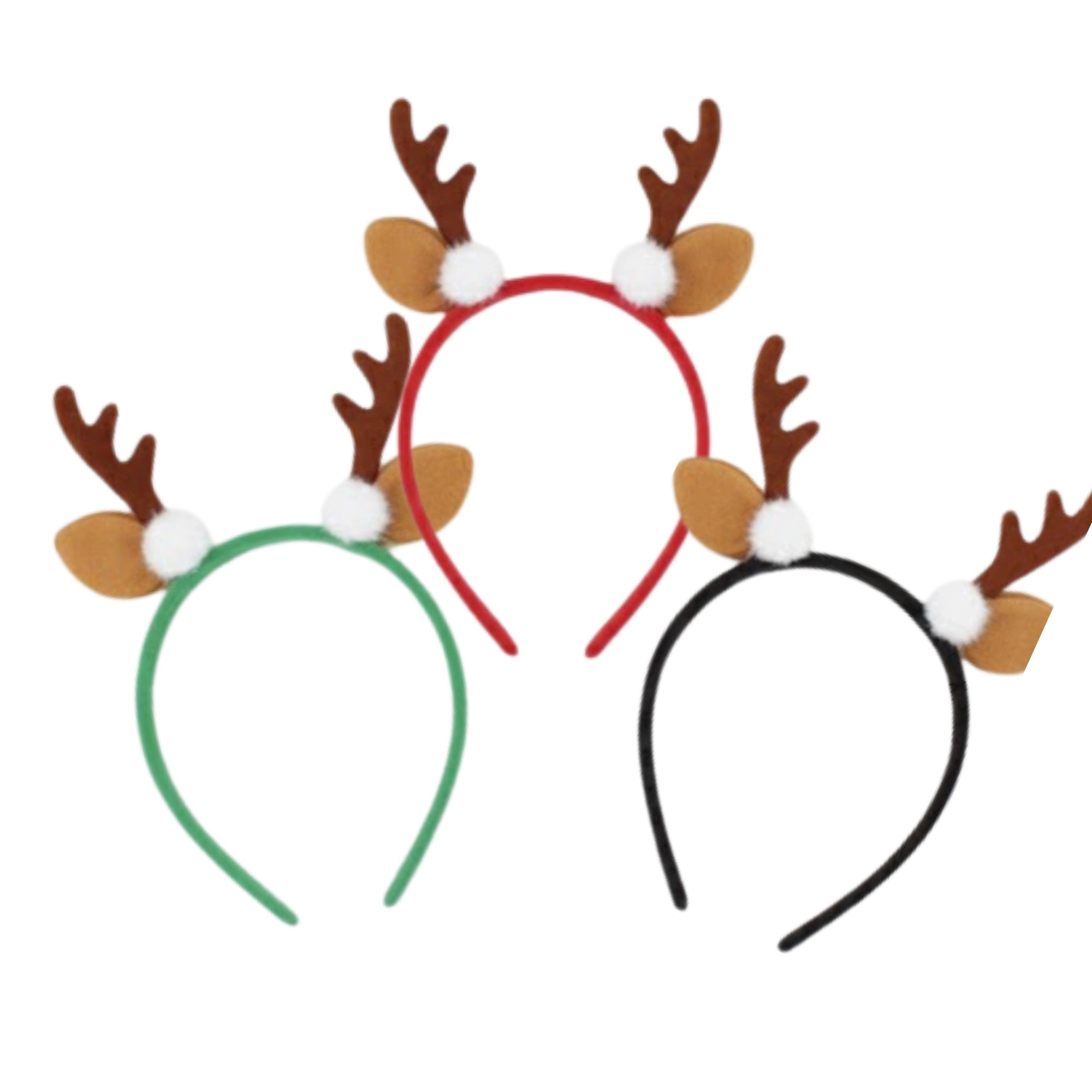 Christmas Reindeer Antler Headband – 3 Colors