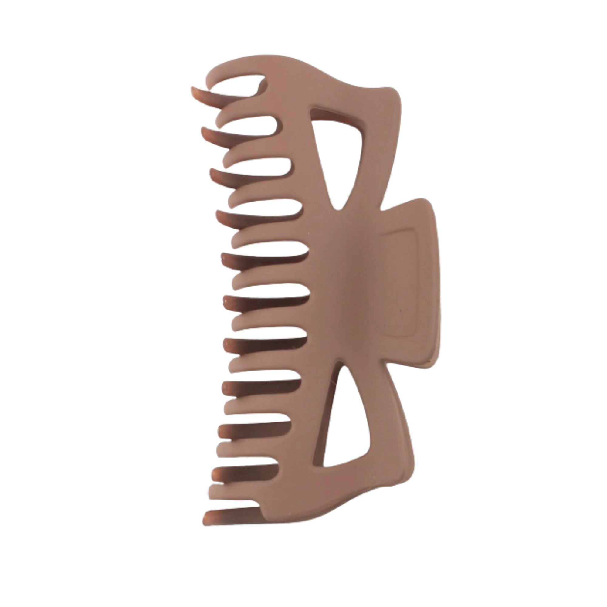 Matte Triangle Cut Hair Claw Clip – Large Modern Design (14cm)