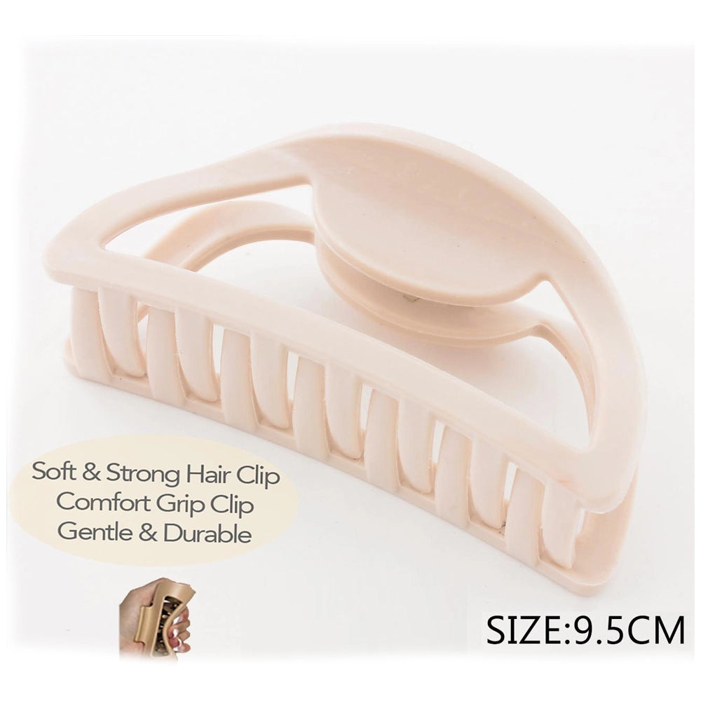 Comfort Grip Hair Claw – Durable Matte Finish Hair Clip - Large 9.5cm (QW2341A)