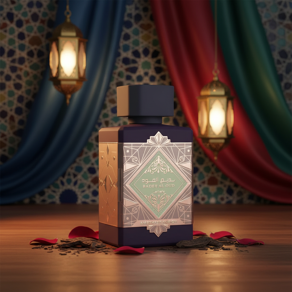 Lattafa Bade'e Al Oud Amethyst Fusion Eau De Parfum – Long-Lasting Unisex Fragrance