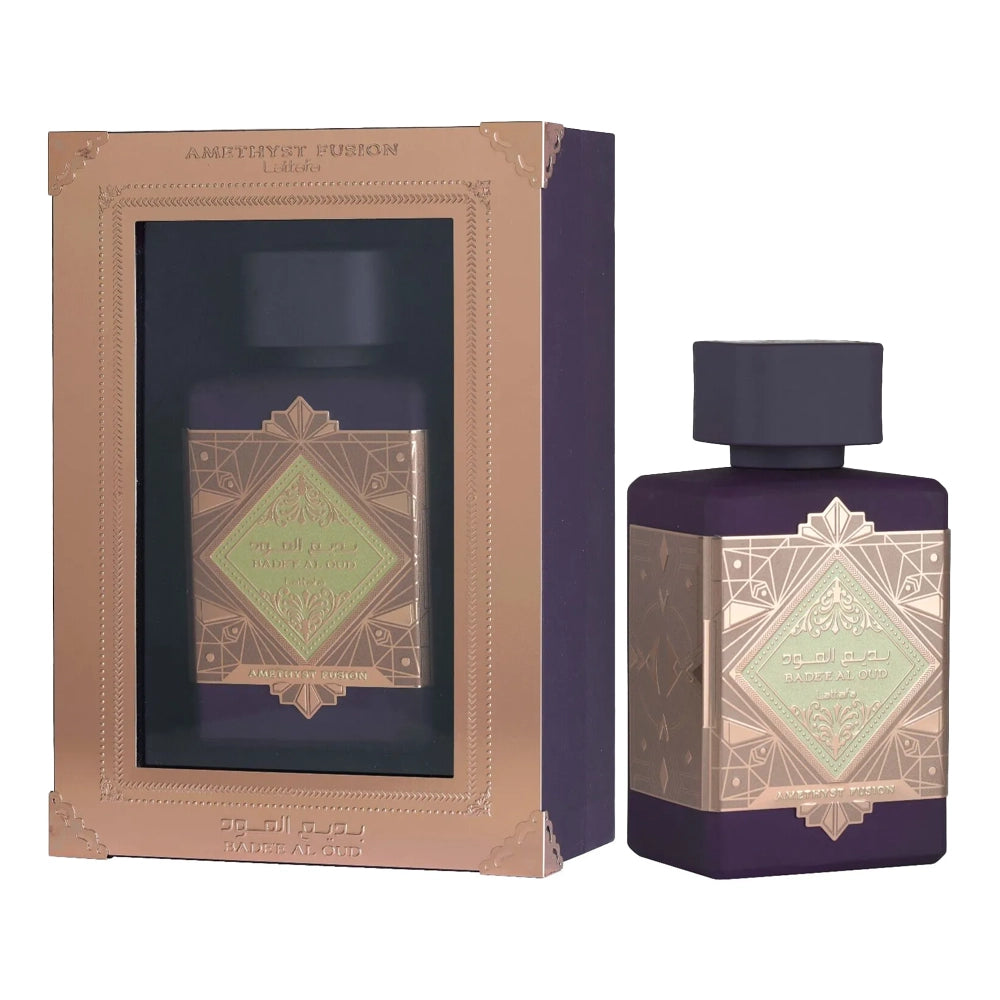Lattafa Bade'e Al Oud Amethyst Fusion Eau De Parfum – Long-Lasting Unisex Fragrance