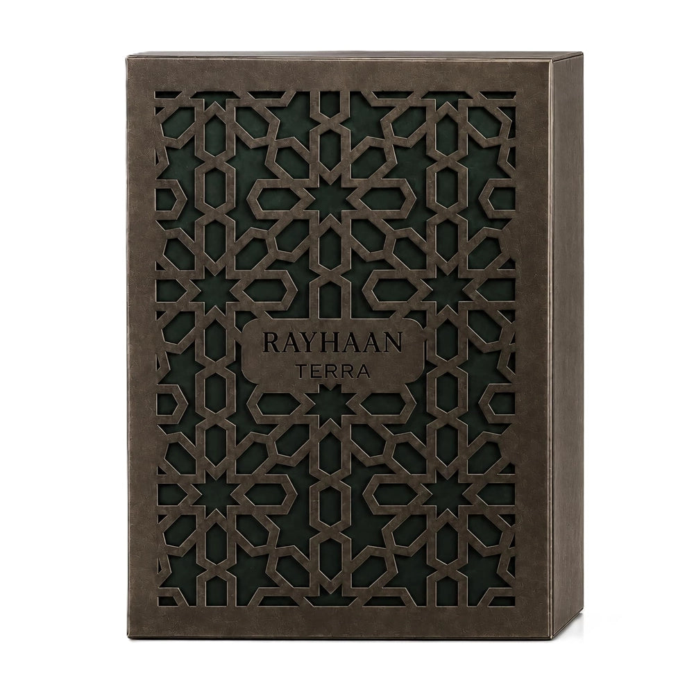 Rayhaan Terra Eau De Parfum 3.4 oz / 100 ml - Unisex Amber Spicy Fragrance