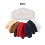 Multi-Color Seamless Elastic Hair Tie Set - 16pc Value Pack (RB-010D)