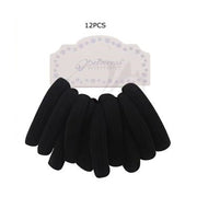 Seamless Hair Elastics - Classic Black RB-011B