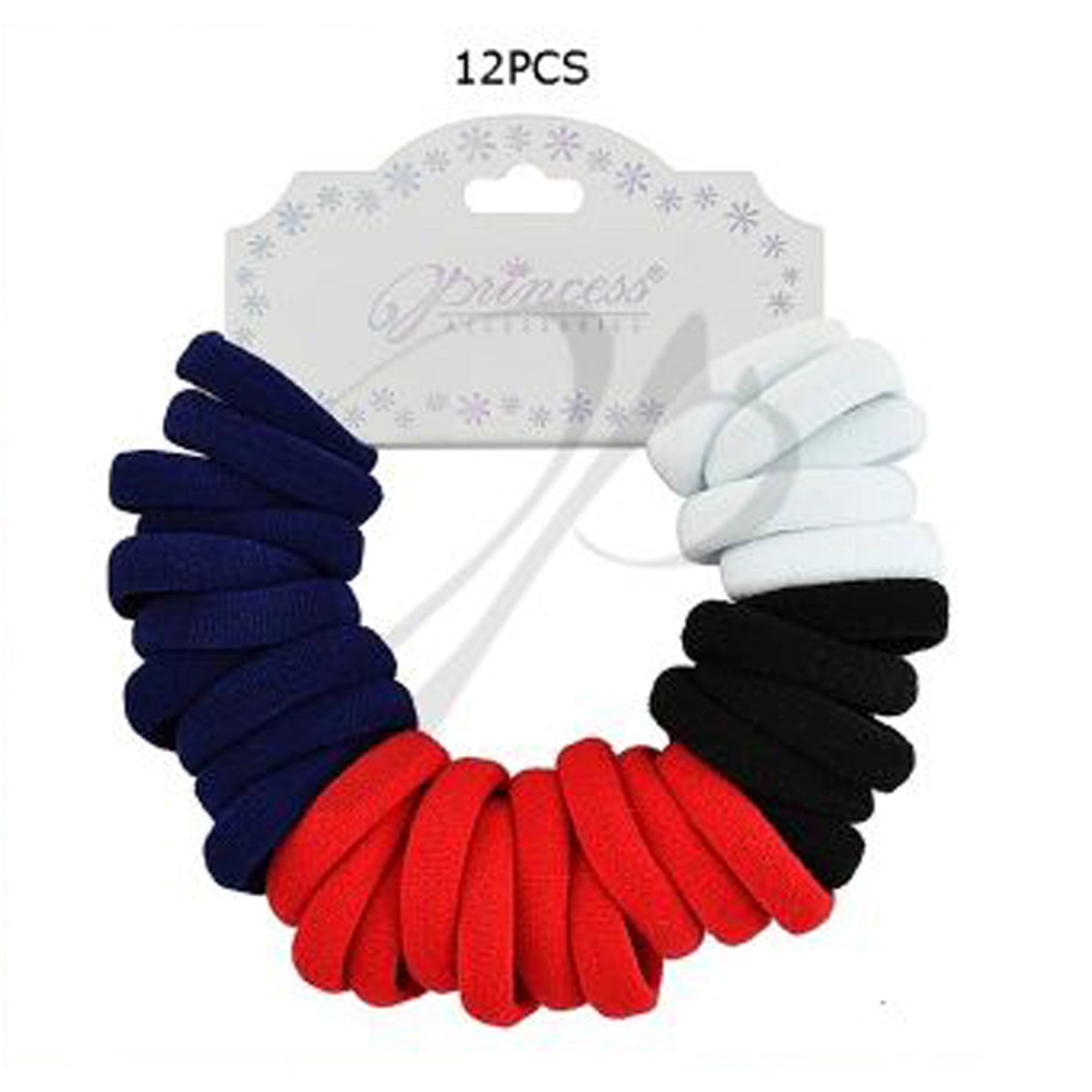 Stretch Hair Ties – 30-Piece & 12-Piece Multi-Color Sets (RB-32002E)
