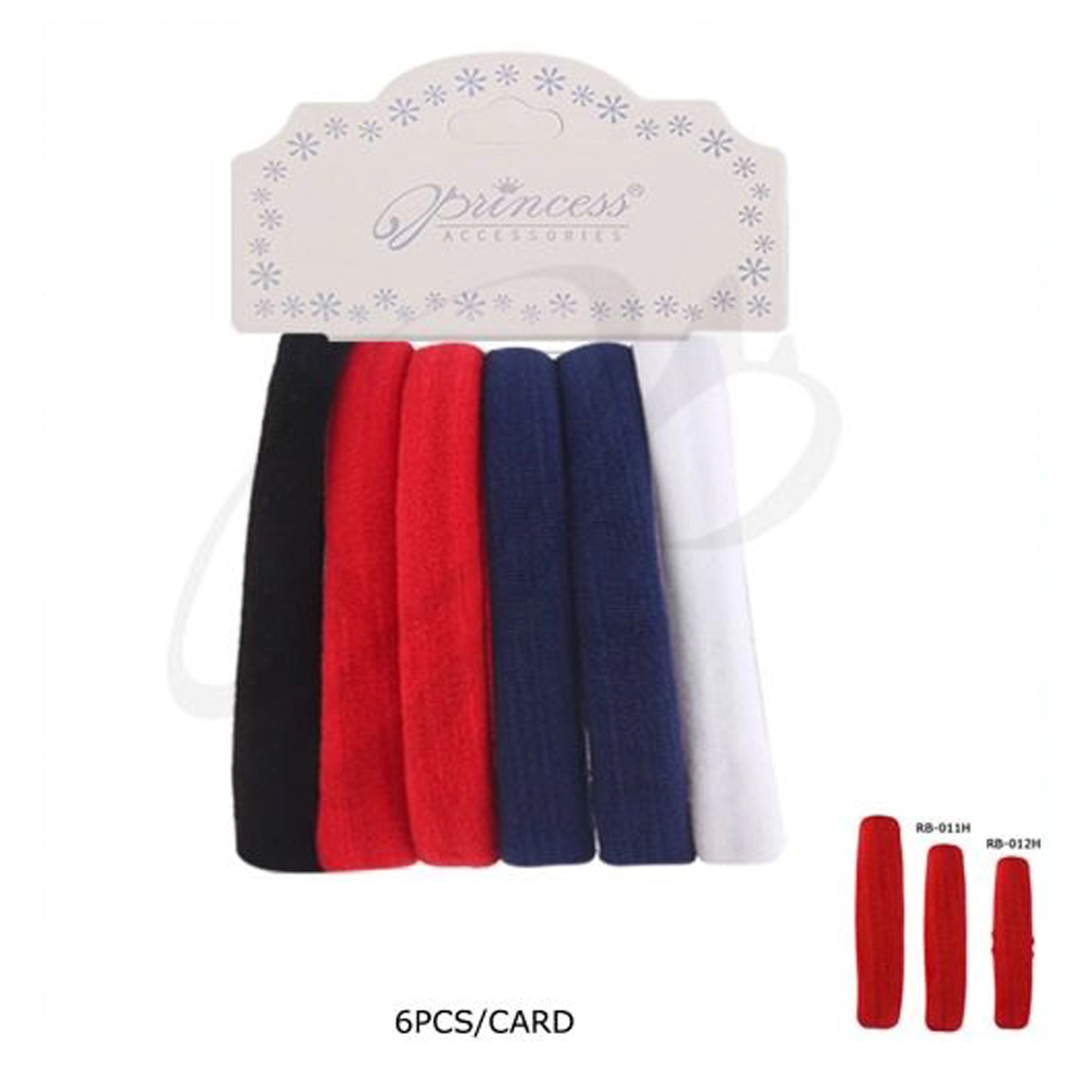 Seamless Cotton Elastic Hair Ties - Multi-Color Comfort (RB-33000E)