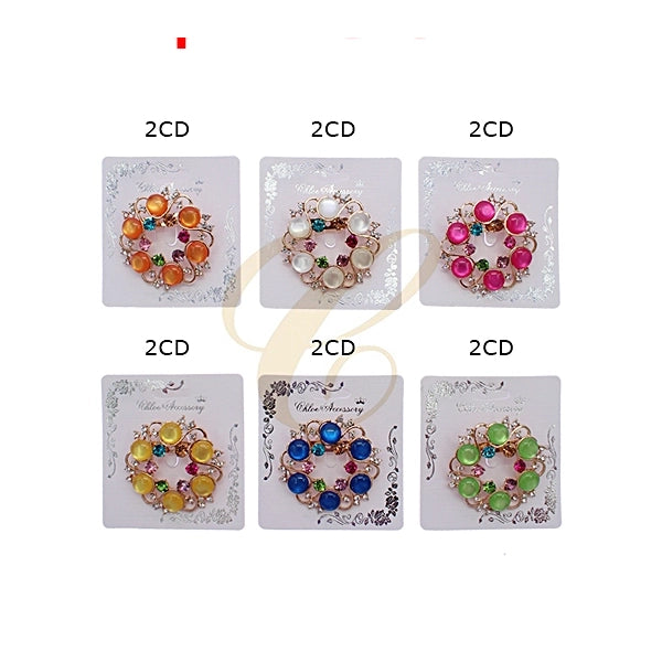 Bohemian Crystal Flower Charm Anklet – Rose Gold Filigree Foot Jewelry with Vibrant Gemstones – Adjustable Summer Beach Accessory for Women (RBC-0039R6)