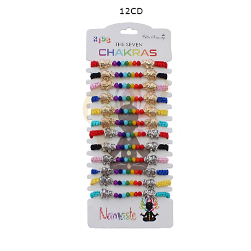 The Seven Chakras Meditation & Balance Bracelet Set