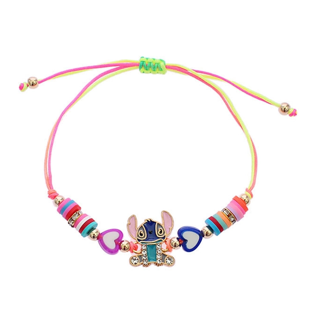 Little Alien Stitch Adjustable Friendship Bracelet
