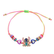 Little Alien Stitch Adjustable Friendship Bracelet